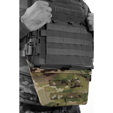 Абдомінальна панель, захист живота, для модульного бронежилета AVS size :L/XL Клас захисту NIJ IIIA 01.01.06 DYNEEMA