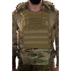 Абдомінальна панель, захист живота, для модульного бронежилета AVS size :L/XL Клас захисту NIJ IIIA 01.01.06 DYNEEMA