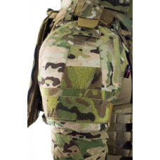 Захист плечей, протиуламковий захист (НВМПЕ Dyneema made in USA) Multicam